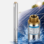 2.2KW AC/DC Hybrid Solar Borehole Pump – 235M Head