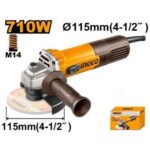 Ingco Angle grinder 710w 115mm - Image 2