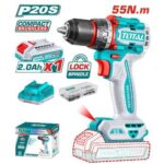 Total Compact Brushless Cordless Drill 55Nm 20V - Image 2