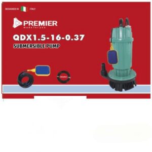 Premier 0.5HP 16M Lift Electric Submersible Water Pump
