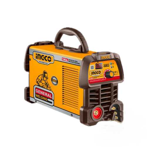 1-38.jpg Ingco Inverter MMA welding machine 180A - Image 1