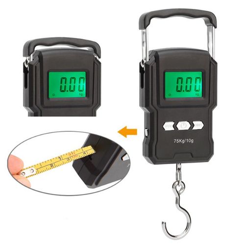 1-55.jpg 75kg Portable USB Rechargeable Digital Weighing Scale - Image 1