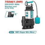 TOTAL Sewage submersible  pump 750W(1.0HP)