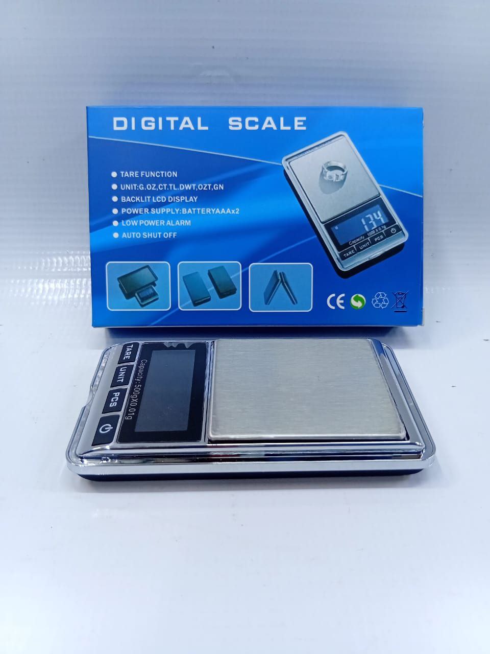 20cbd221-a566-42fd-ab1f-d25554047d1d.jpeg Pocket digital scale - Image 1