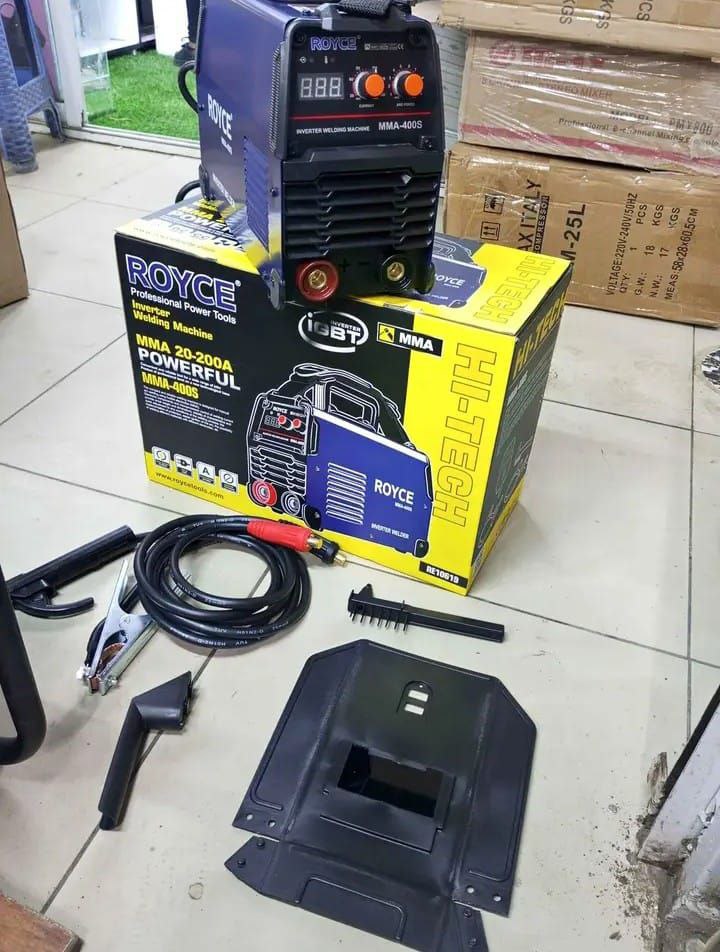 24aa2b69-1eb5-465f-a876-062332708e17.jpg Commercial Royce Inverter Welding Machine 400s - Image 1