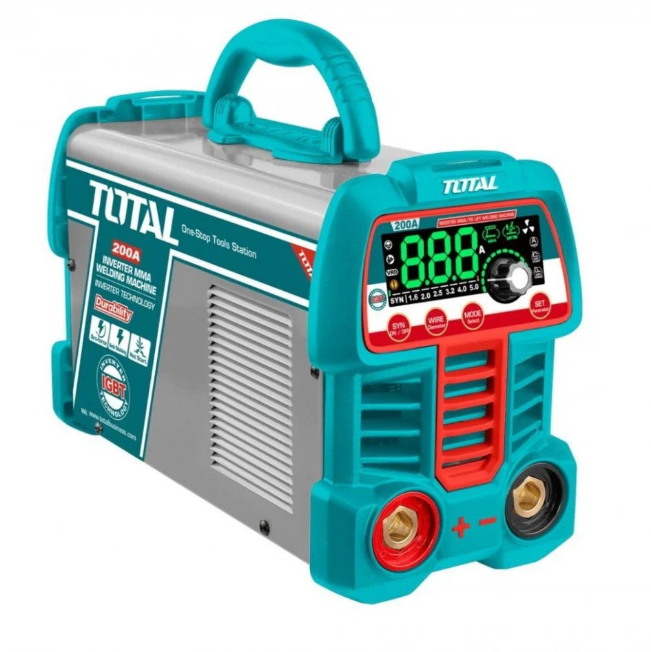 28481_2be387f1-b4ec-4dcb-8b3d-b4e697253376.webp TOTAL Inverter MMA welding machine 200A - Image 1