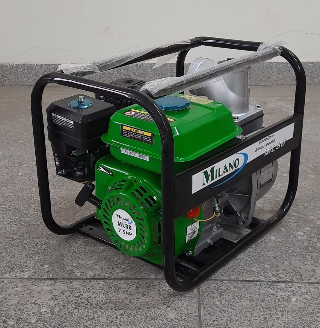 2944e4ed-9fcb-4f8e-af2c-80bc5dc1352f.jpg Milano Italia water pump 3 inches 8hp engine - Image 1