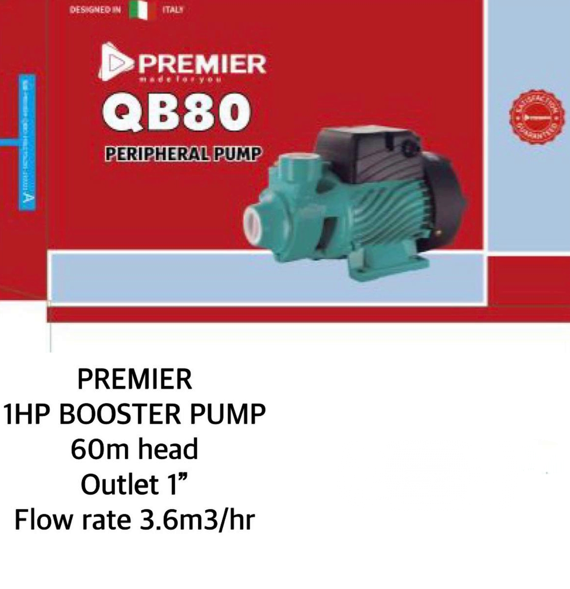 62ff0270-5dd2-44fc-a20e-7f3f91849927.jpg Premier 1hp Booster pump 60m head - Image 1