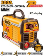 INGCO Inverter MMA welding machine 200A ING-MMA20069 - Image 3