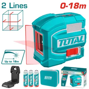 Total Self-leveling line laser  range:0~18m