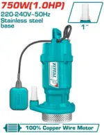 Total Submersible pump 750W(1.0HP) Max.head:32M - Image 2