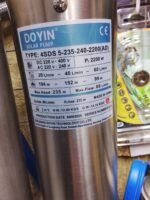 2.2KW AC/DC Hybrid Solar Borehole Pump – 235M Head - Image 3